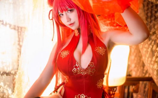 九曲jean碧蓝航线,加利索新春旗袍鉴赏