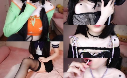 b站水蜜小羊喵舰长定制视频,类似跳跳糖的助眠口腔音