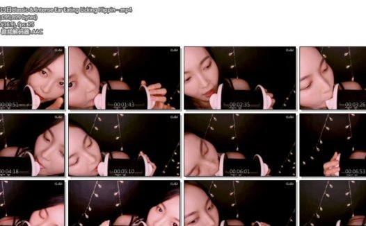 安泽eunzel强烈的吃耳助眠，沉浸式吃草莓asmr视频