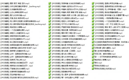 桑九学姐中文音声最全整理大合集