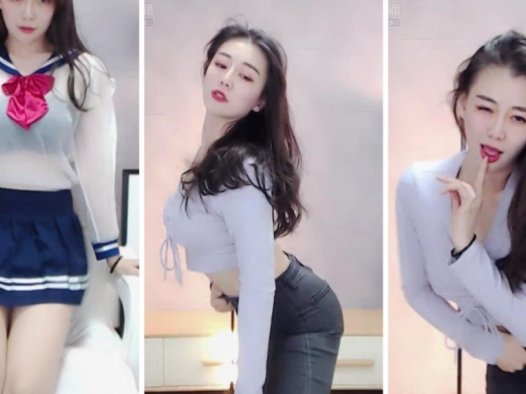 虎牙奇领小狮子劲爆舞蹈视频，一字马跳舞私人订制录屏